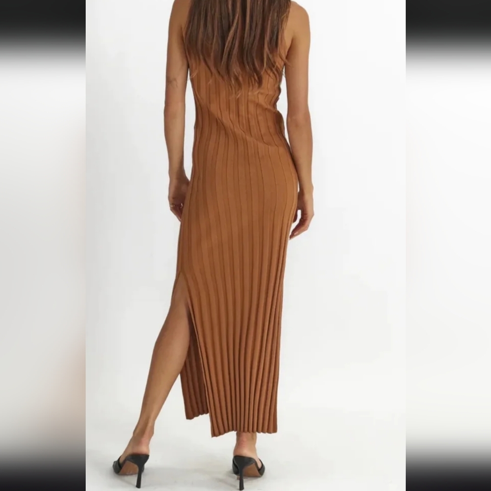 Brown summer dress